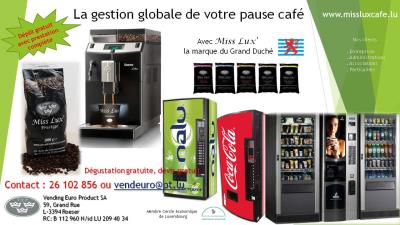 Vending Euro Product - Miss Lux' Café