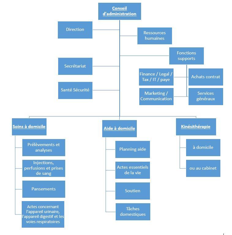 Organigramme de Paramedicus