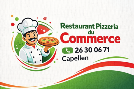 Logo Café Restaurant Pizzeria du Commerce