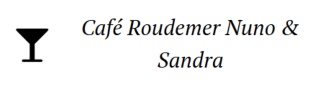 Logo Café Roudemer Nuno & Sandra