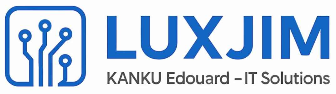 Logo LuxJim - Kanku Edouard - Solution IT