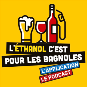 Logo L'éthanol c'est pour les bagnoles - Addictions &  Bien-être
