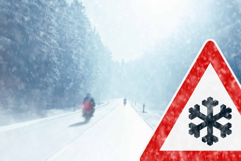 Good tips for driving your motorcycle in winter