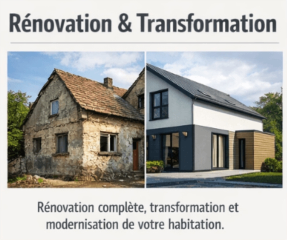 Rénovation : redonnez vie à vos espaces