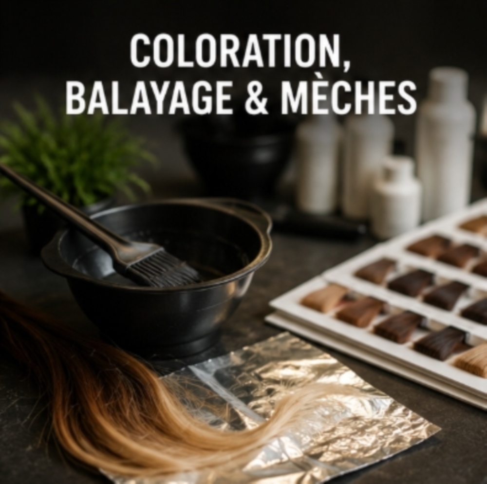 Coloration, Balayage & Mèches