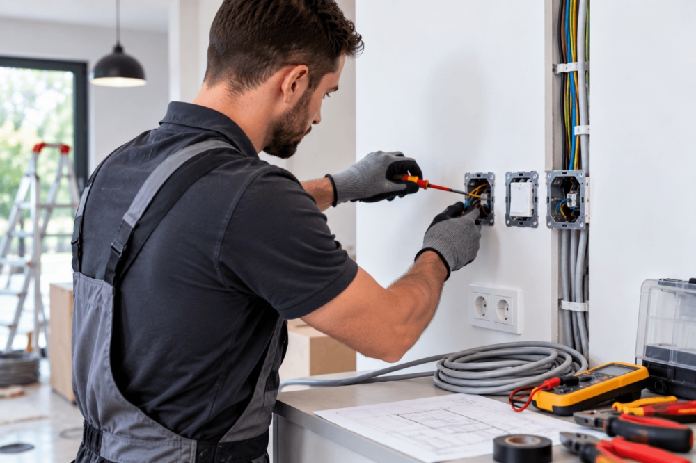 Travaux et installations électriques