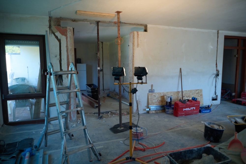 Rénovation complète au Luxembourg par iService SARLS