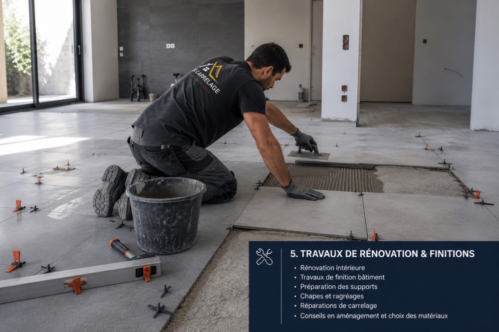 Travaux de Rénovation & Finitions