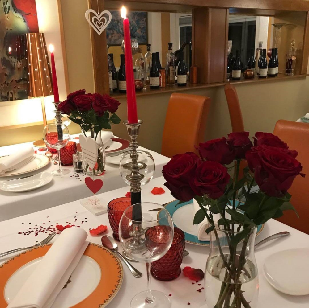 Dîner romantique & repas entre amis