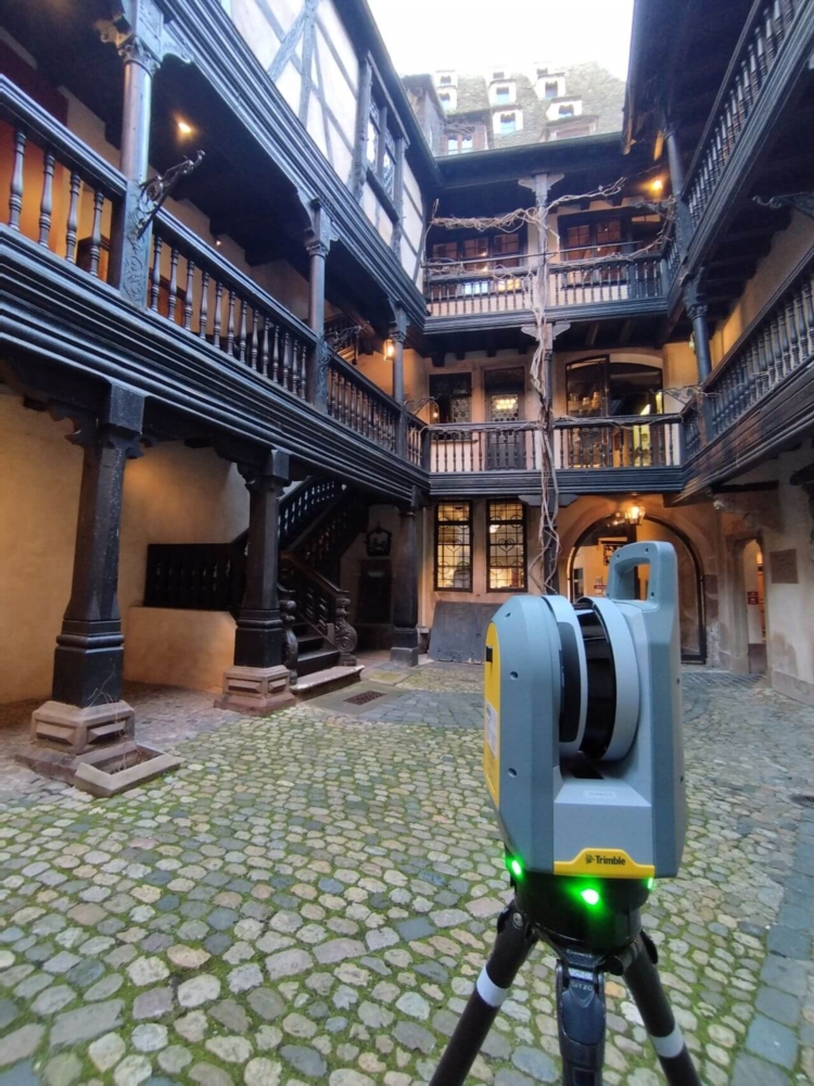 Relevé 3D au cœur du patrimoine alsacien