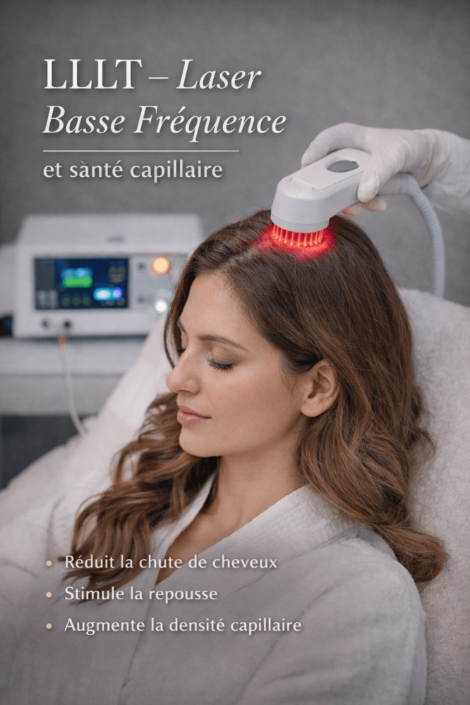 LLLT – Laser Basse Fréquence et santé capillaire