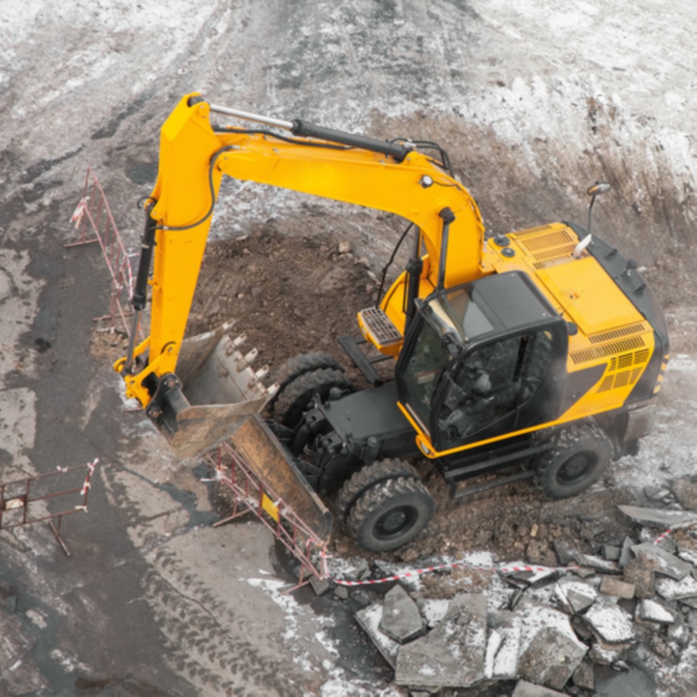 Réparations des engins de chantier