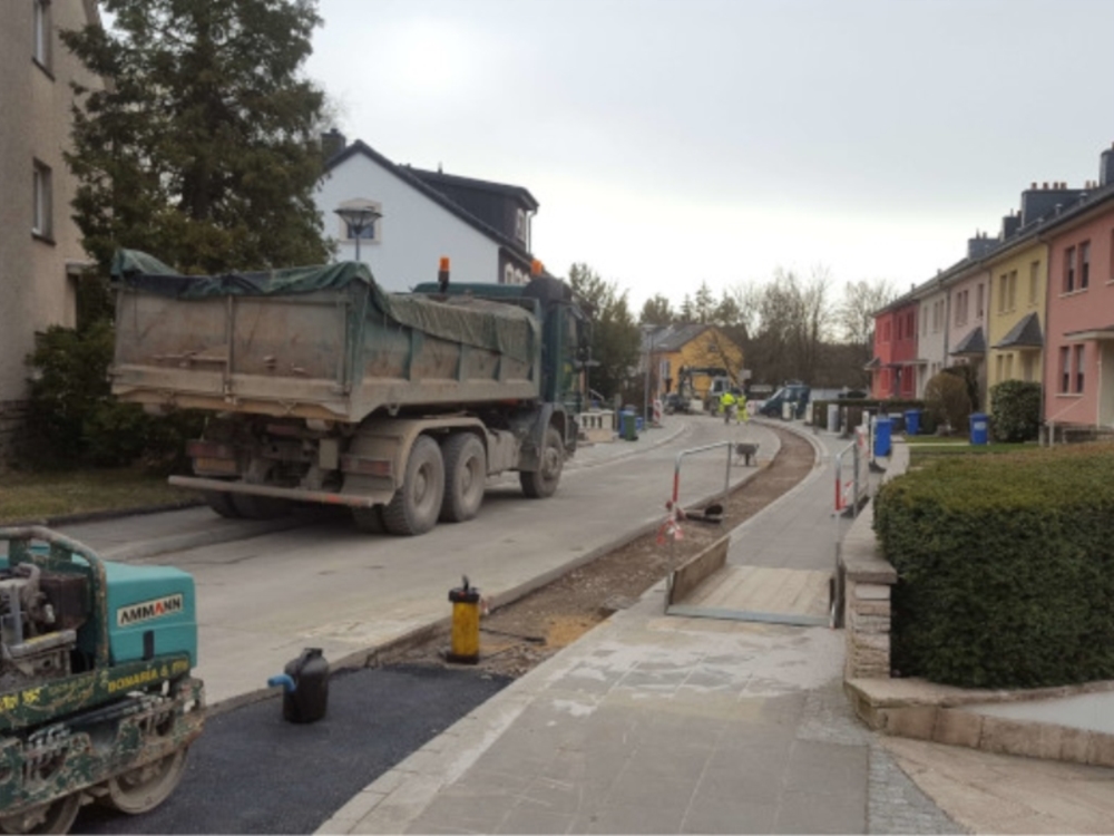 Travaux de routes et génie civil