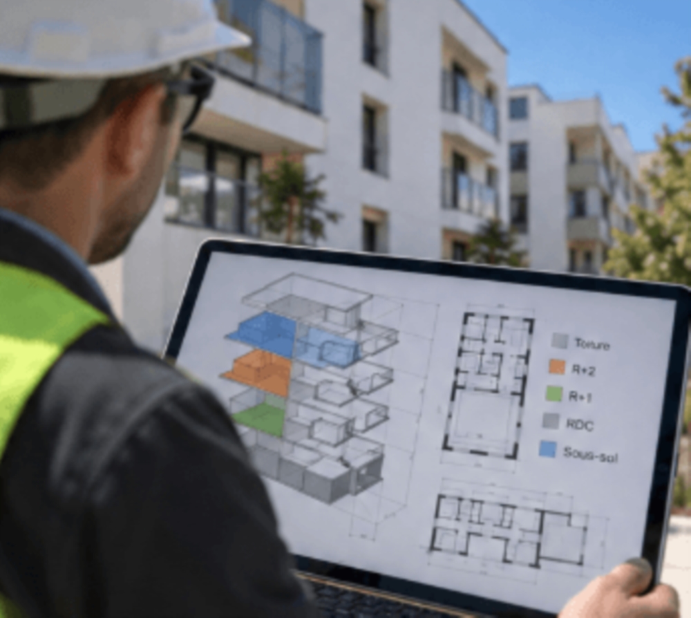 Elaboration de dossier type "cadastre Vertical"
