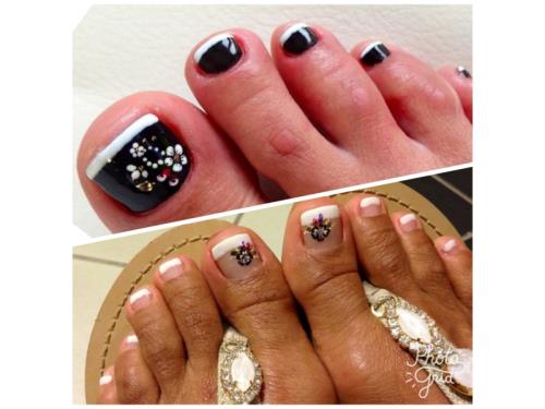 Beauté des ongles pieds