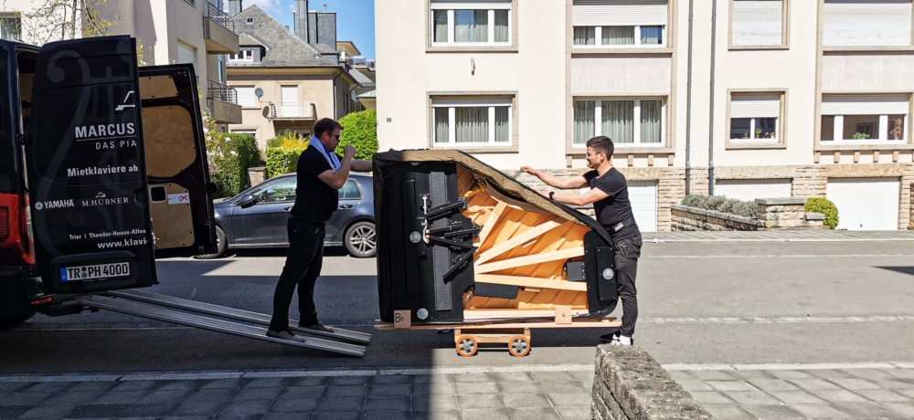 Transport de pianos et de pianos à queue