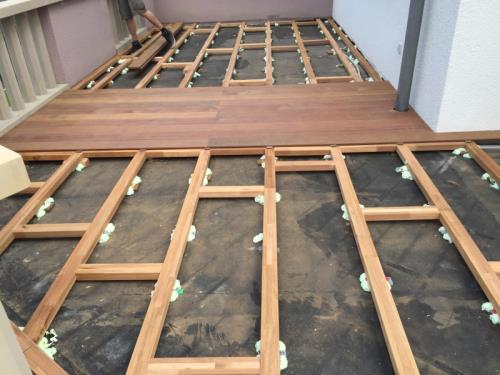 Construction terrasse en bois 