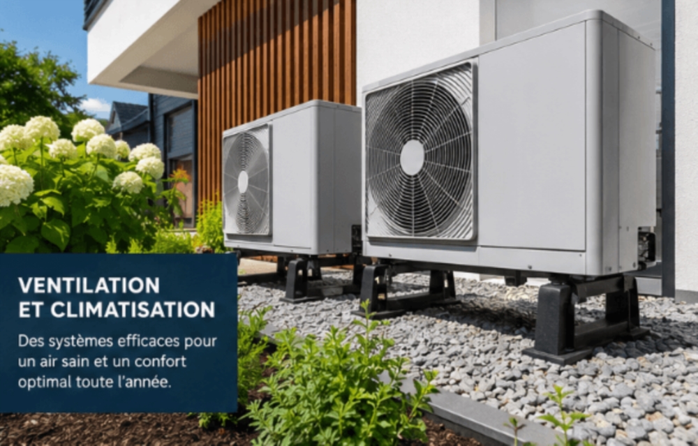 Ventilation et climatisation pour un confort optimal