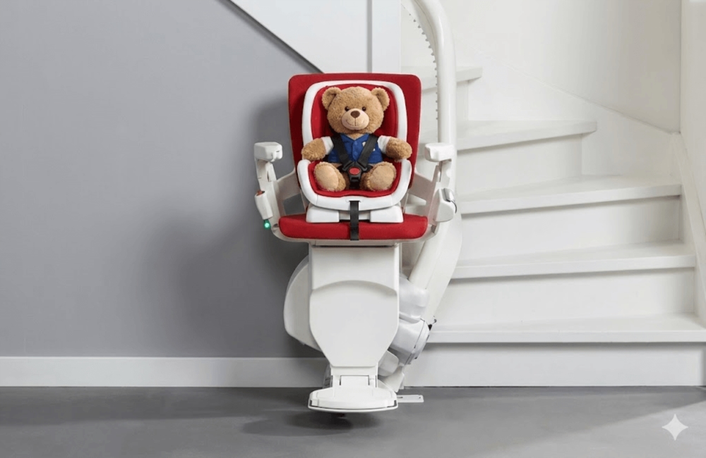Otolift - Monte-escalier adapté aux enfants