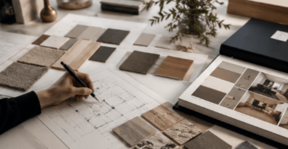 Design intérieur conceptuel et détaillé