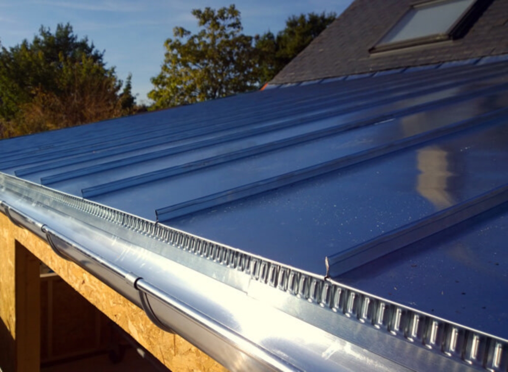 Sheet metal work – Roof flashing