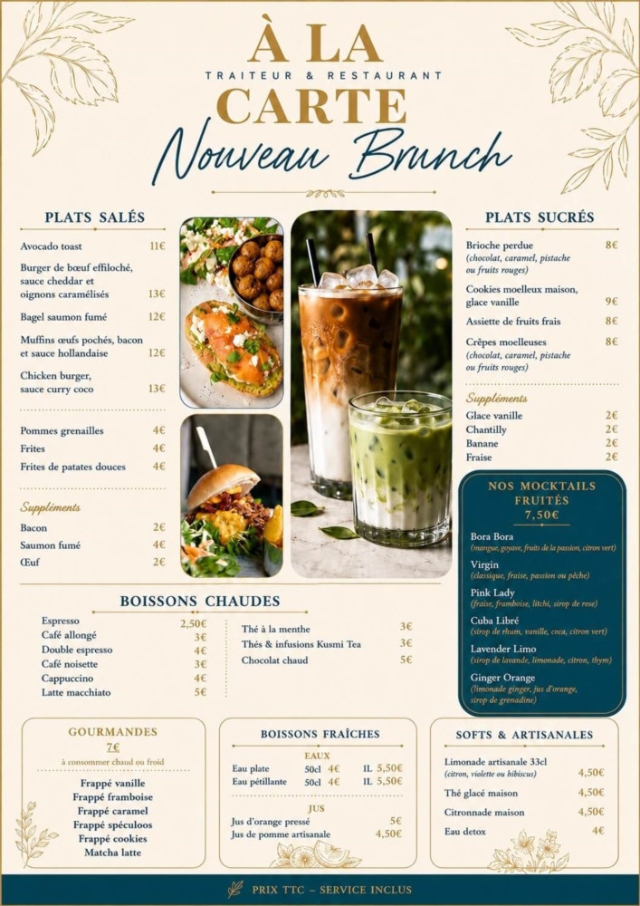 Découvrez le nouveau brunch d’À La Carte !