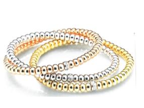 Bracelet flexibles avec ressortis