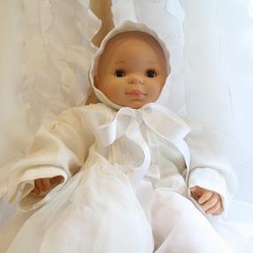 Création sur mesure d'une robe de baptême