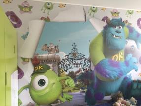 Mur chambre d'enfant 