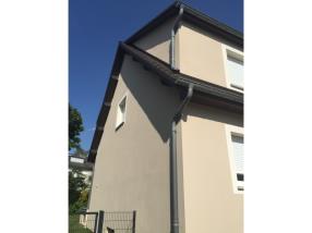 Travaux sur façade (chantier terminé de Strassen)