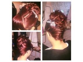 coiffure femme, chignon