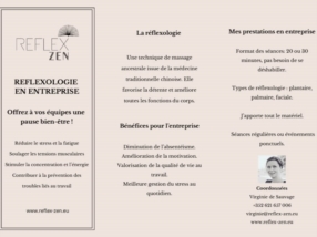 Réflexologie en entreprise 