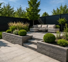 Terrasses et allées esthétiques et durables