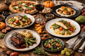 Une cuisine italienne et française bistronomique