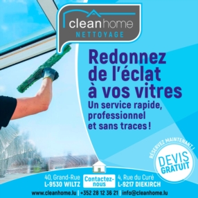 Nettoyage de vitres
