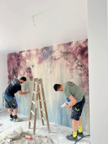 Peinture, préparation des murs et finitions décoratives