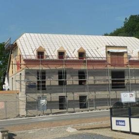 Chantier Fuussekaul : nouvelle toiture