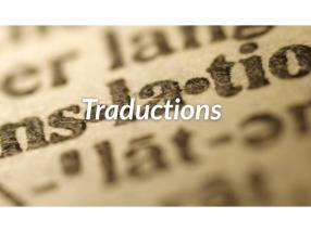 Traductions