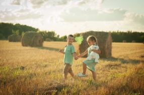 Petits groupes d'enfants