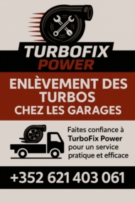 Enlèvement de turbos chez les garages