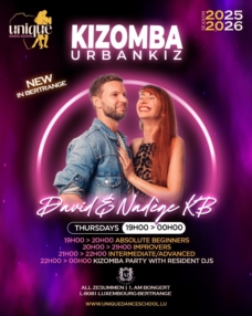 Cours de Kizomba & Urban Kiz