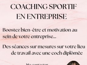Coaching sportif en entreprise