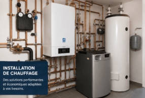 Installation de chauffage 