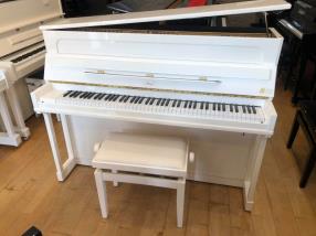 Piano droit IBACH 116 laqué blanc