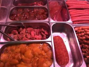 Emincés de viandes marinées