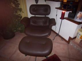 Fauteuil en cuir