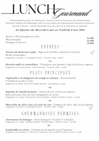 Lunch Gourmand