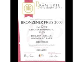 Bronzener Preis