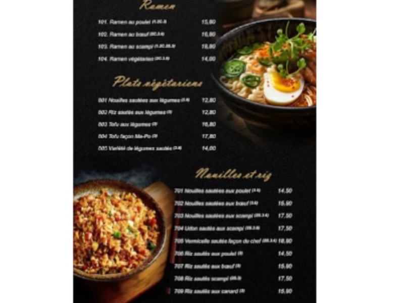 Ramen, Plats végétariens, Nouilles, Riz 