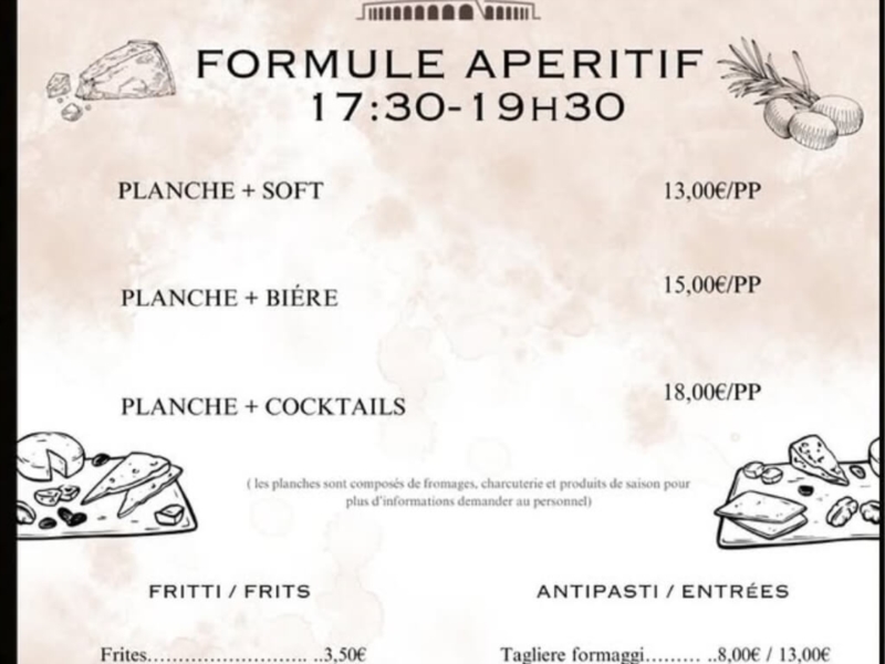 Planches/Frits/Antipasti